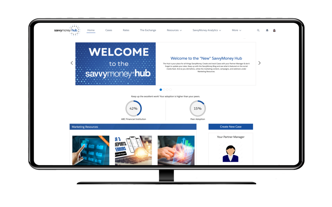 SavvyMoney Launches Client Portal to Drive Utilization & Engagement