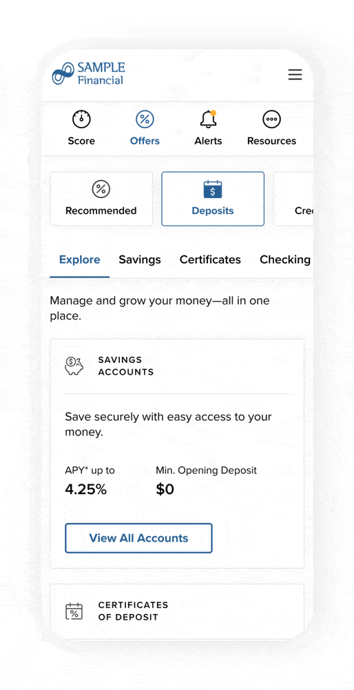Deposits Image 1_ Seamless Experience, Instant Funding, Intelligent Cross-Sell