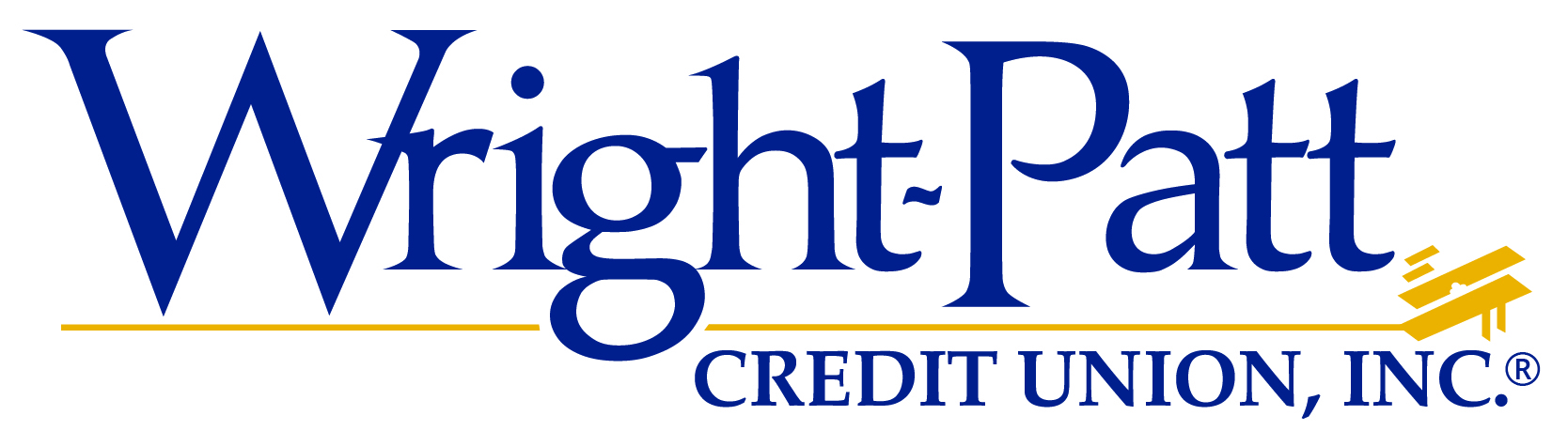 Wright Patt Credit Union Logo Gold
